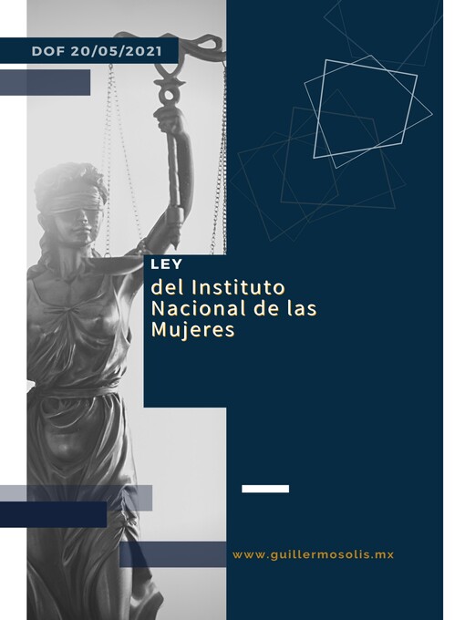 Title details for Ley del Instituto Nacional de las Mujeres by Congreso de la Unión - Available